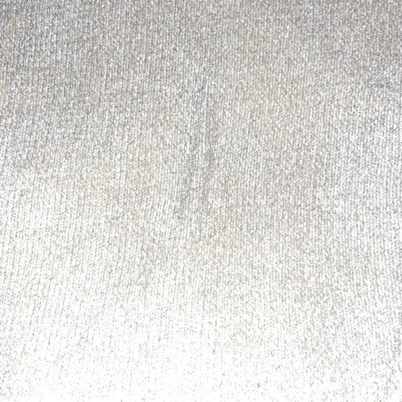 Vintage Chenille Sweater Large Stretchy Mock Neck Shiny Sweater Long Sleeved Top - Picture 4 of 7